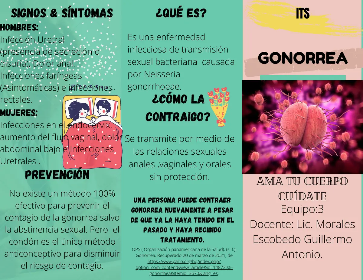 Gonorrea: prevención y protección - Cómo prevenir la gonorrea PDF gonorrea prevencion - Cómo prevenir la gonorrea PDF