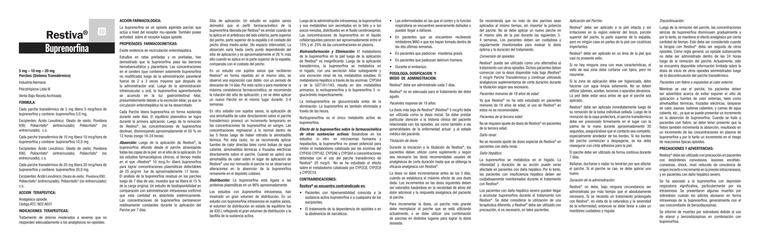 Parches de Buprenorfina: ¿Cómo se Colocan y Cuáles son sus Riesgos? - Cómo se coloca el parche restiva restiva parches - Cómo se coloca el parche restiva