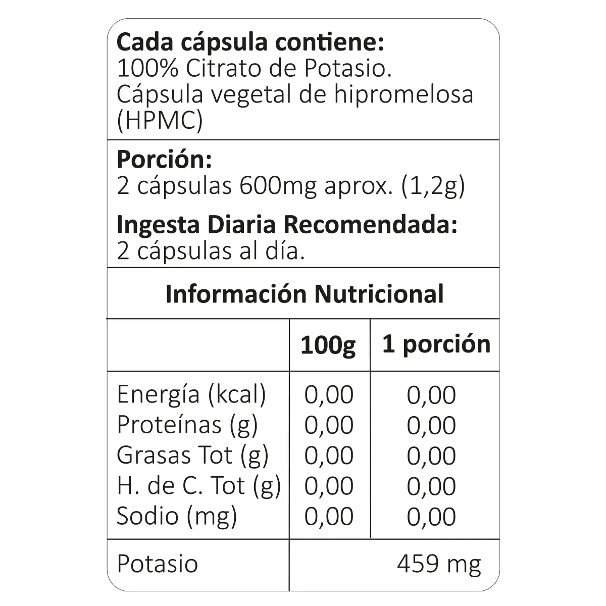 Citrato de Potasio: Dosis Diaria y Guía Completa - Cuánto citrato de potasio al día citrato de potasio dosis diaria - Cuánto citrato de potasio al día