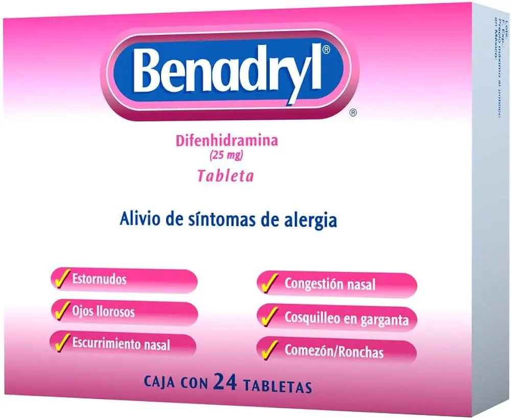 Benadryl 24 Flash: Alivio de la Alergia sin Somnolencia - Qué hace el Benadryl antitusivo benadryl para que es - Qué hace el Benadryl antitusivo