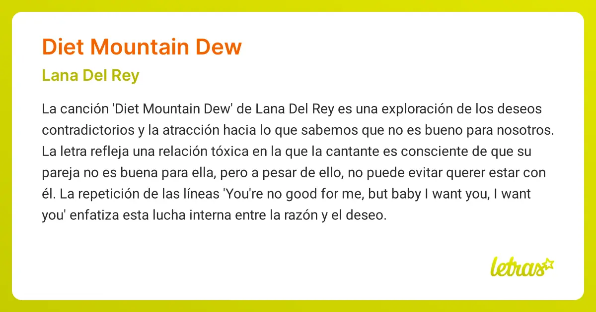 Mountain Dew: El refresco energizante que te impulsa - Qué tipo de música es Diet Mountain Dew mountain dew - Qué tipo de música es Diet Mountain Dew