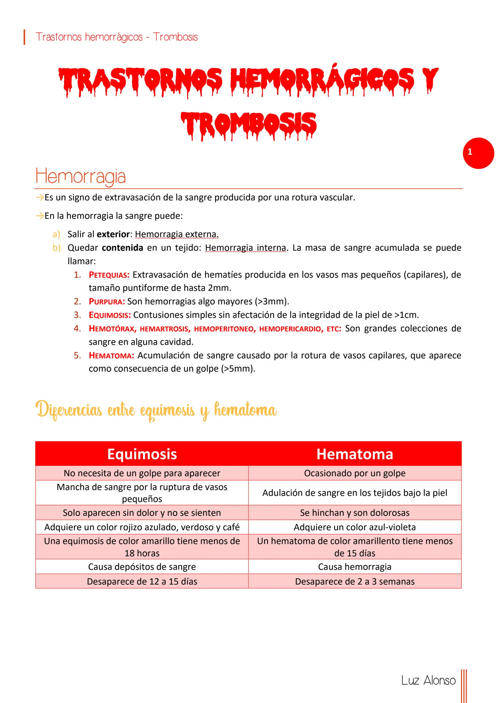 Trastornos Hemorrágicos: Cuando el Sangrado no se Detiene - Se puede desarrollar un trastorno hemorrágico más adelante en la vida trastorno hemorrágico lleva el nombre de un color - Se puede desarrollar un trastorno hemorrágico más adelante en la vida